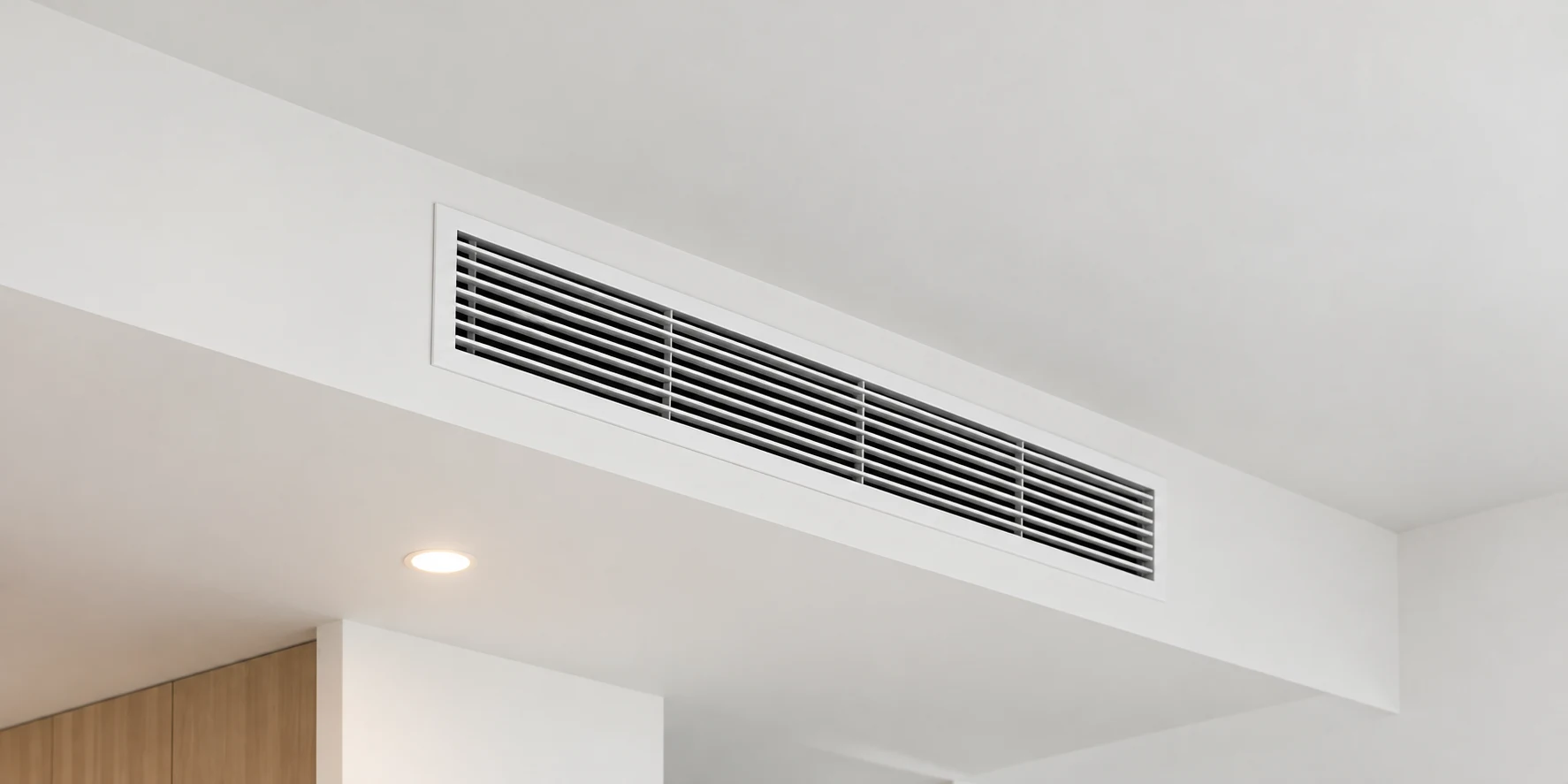 Detalle de una instalación de climatización