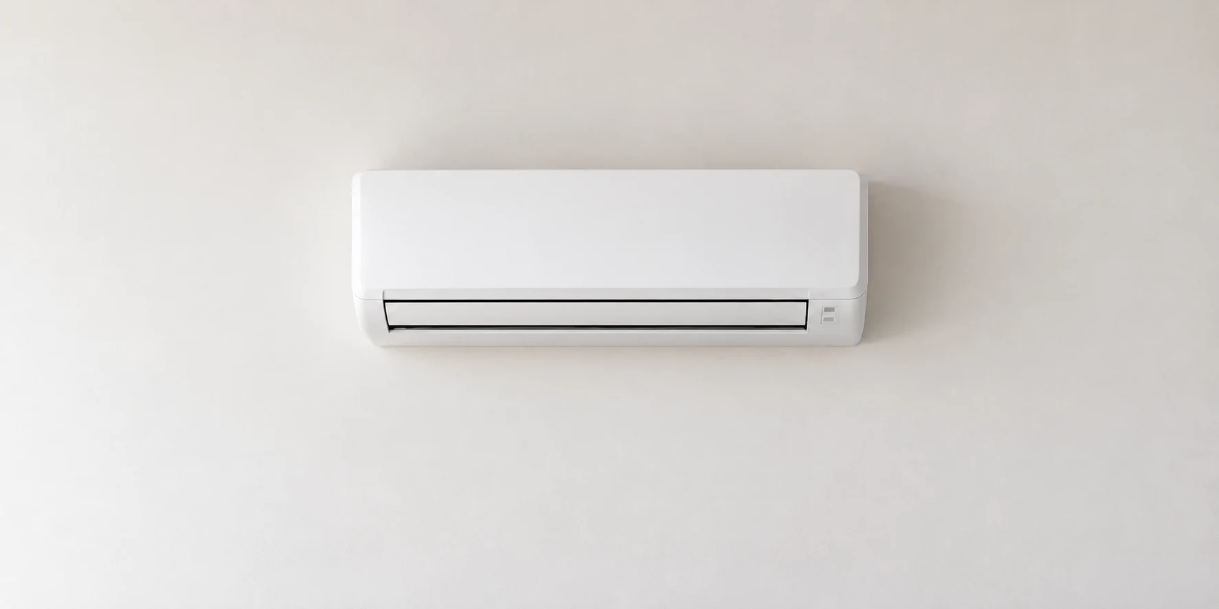 Equipo de climatización en una vivienda